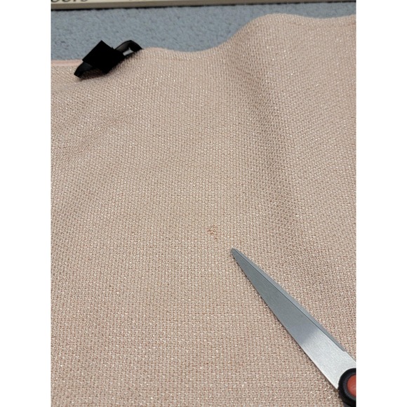 St John Couture Skirt Suit Womens 16 Pink Lurex Knit Jacket Rhinestone Button - Picture 13 of 16